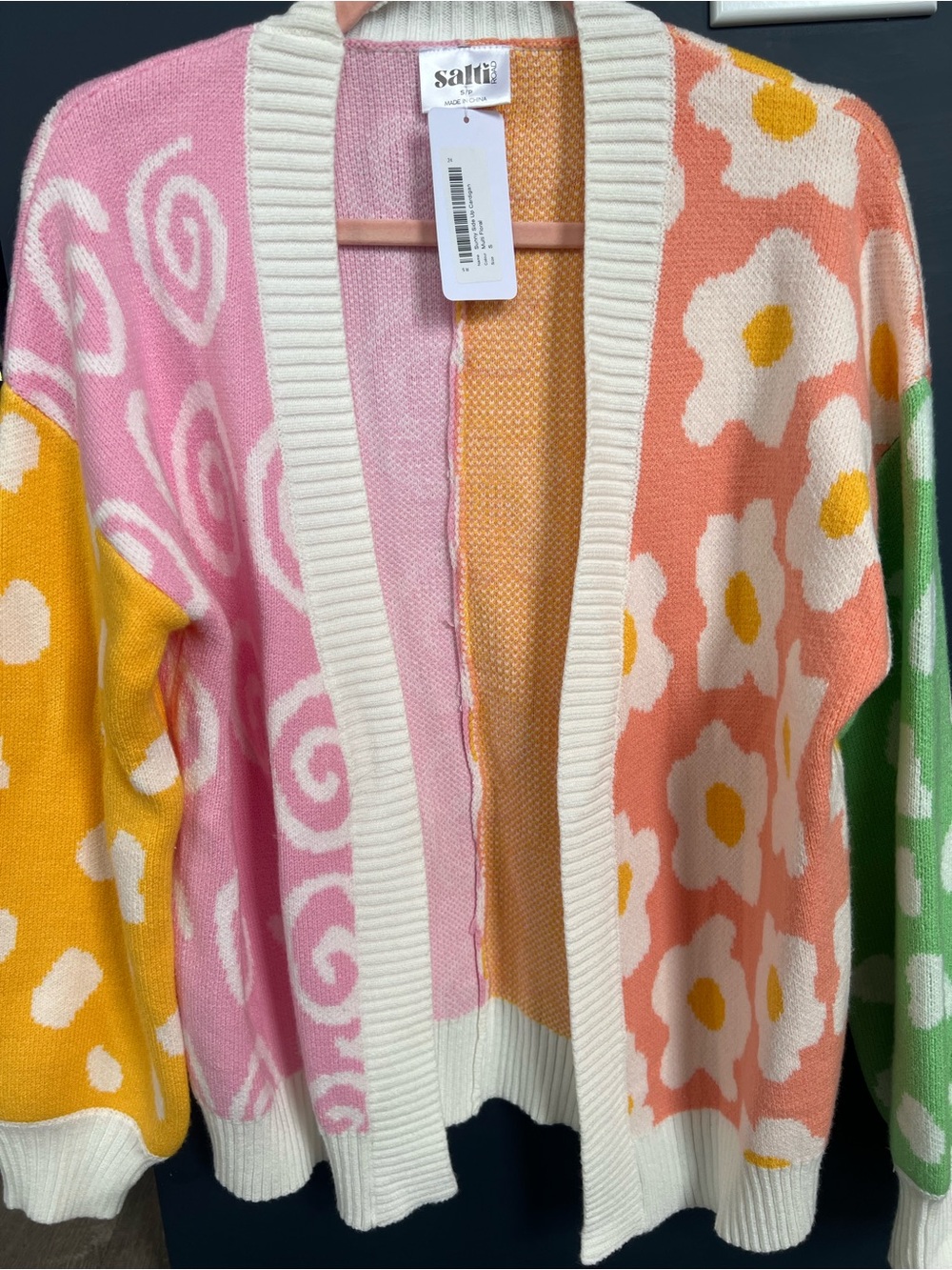 Sunny Side Up Cardigan (NWT) Multi Floral, Small - Picture 4 of 16